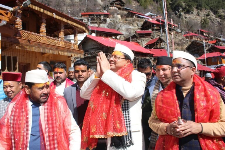 27 फरवरी को उत्तरकाशी जनपद के दौरे पर आयेंगे पीएम मोदी,  सीएम धामी ने हर्षिल-मुखवा क्षेत्र का भ्रमण कर तैयारियों का किया स्थलीय निरीक्षण  – .